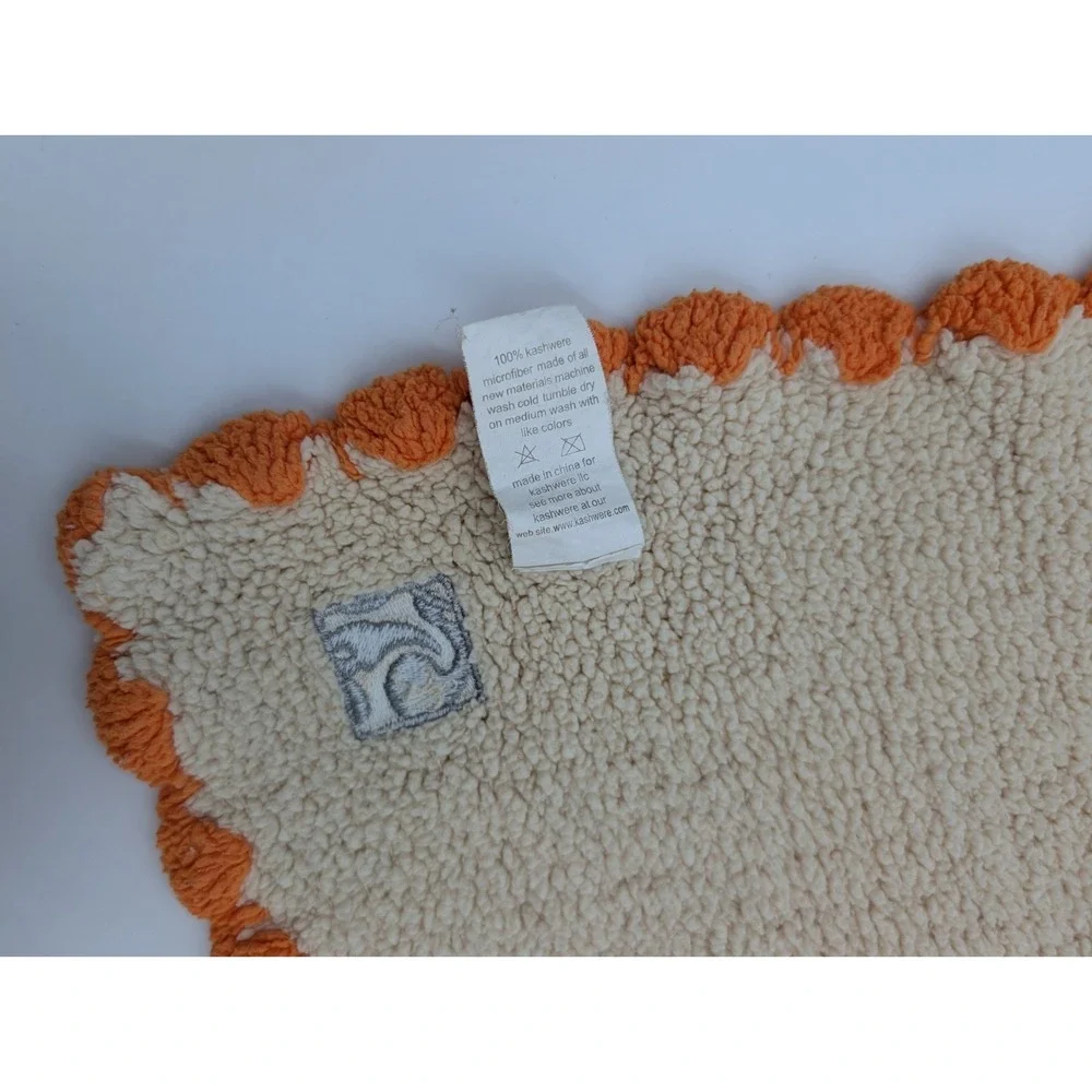 Kashwere‎ Kreature Duck Soft Chenille Lovey Baby Snuggly Security Blanket